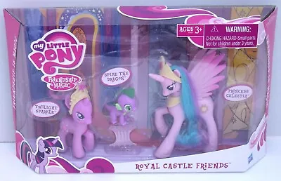 Hasbro My Little Pony Friendship Magic Royal Castle Celestia Spike Twilight 2011 • $85.50