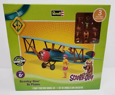 Revell Scooby-Doo Bi Plane Snap Tite Model Kit 85-1770 With Figures 2017 NEW • $23.99