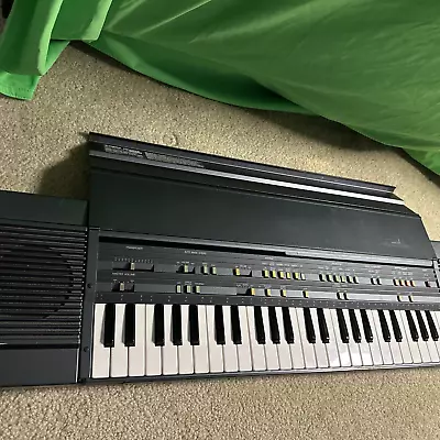 Vintage 1982 Yamaha Portasound PCS-500 Synthesizer Keyboard  With AC Adapter • $74.99