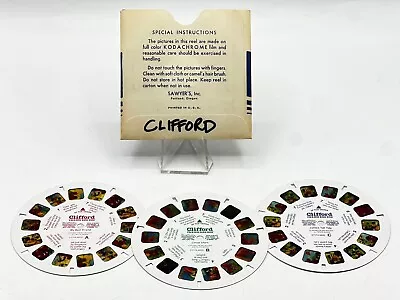 Vintage Clifford The Big Red Dog View-Master 3 Reels #C7174 • $7.98