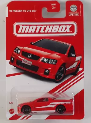 Matchbox '08 Holden Ve Ute Ssv Target Red Exclusive. Vhtf • $59.95