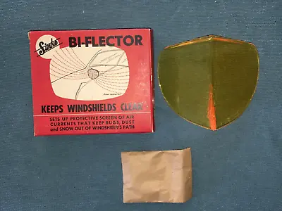 Vintage Amber Bug Snow Hood Deflector NIB Windshield Shield Accessory • $44.95