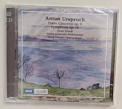 £20 • Buy Anton Urspruch: Piano Concerto Op. 9 & Symphony Op. 14 Oliver Triendl 2 CDs