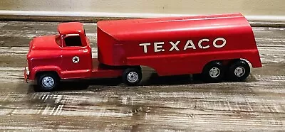 1960’s BUDDY L Pressed Steel Texaco Fuel Tanker 23” Long Preowned Loose Vintage • $683.85