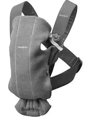 Baby Carrier BabyBjörn 3D Jersey  Mini - Grey 0- 12 Months • £46.99