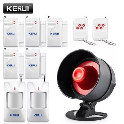 Wireless Burglar Alarm System Standalone Home Security Door Sensor Motion Detect • $18.99