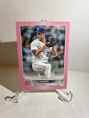 2022 Topps Mini Mike Minor 155 Pink /25 Kansas City Royals • $4.99