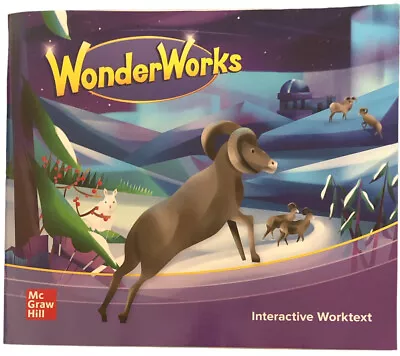 McGraw Hill Reading WonderWorks Wonders Interactive Worktext Workbook Grade 5 • $7.68