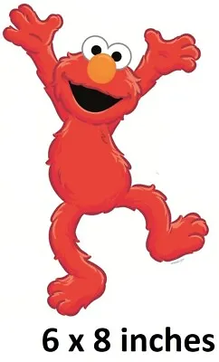 Elmo Wall Decal Sesame Street Vinyl Sticker Red Muppet Peel And Stick Art Decor • $4.99