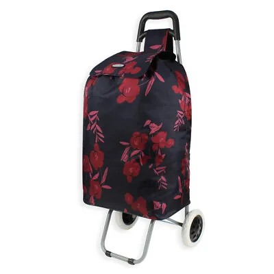 £19.95 • Buy ARIANA 2 Wheel Large Strong Shopping Trolley Shopping Cart Grocery Bag Printed
