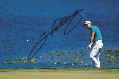 GOLF* WANG JEUNG-HUN SIGNED 6x4 ACTION PHOTO+COA • $21.36