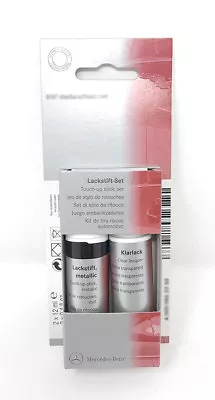 Mercedes Benz Touch-Up Paint Stick Set Steel Gray Metallic 755 Genuine • $40.53