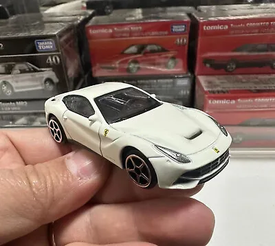 Bburago 1:64 Ferrari F12 Berlinetta Diecast Metal Model Car White New In Box • $6.98