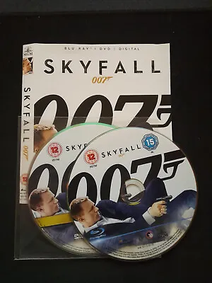 Skyfall - 007 -  Blu-ray - Disc & Sleeve Only - Free Uk P&P • £1.70