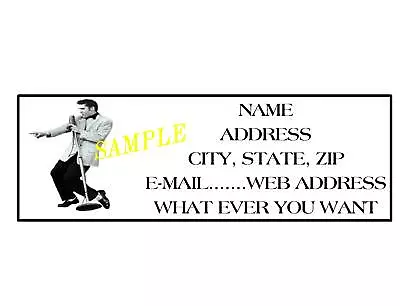 Elvis Presley  Address Labels Cool!!! #4 • $1.79