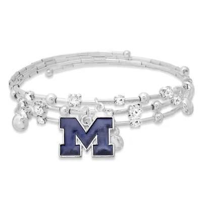 Michigan Wolverines Stella Wrap Around Bracelet • $17.99