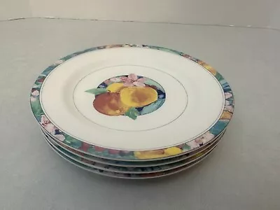 Set Of (4) - Mikasa Exotic Garden (Maxima CAK26) - 7 7/8  Salad Dessert Plate S2 • $16.75