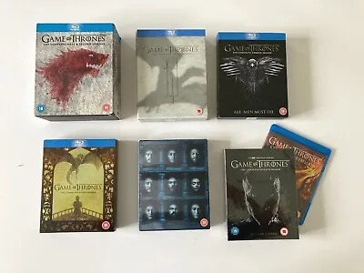 Game Of Thrones: Seasons 1 To 7 Blu Ray Box Sets • £60