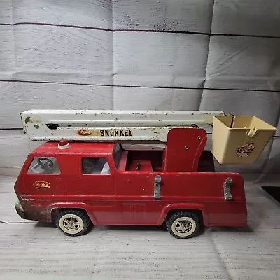 Vintage Metal TONKA Snorkel Fire Truck Boom W/bucket Pressed Steel Parts/repair • $49.99