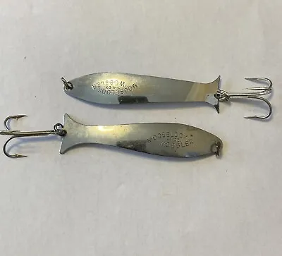 Mooselook Wobbler Chrome. Lot Of 2 • $4.50