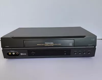 Toshiba W-522 VHS VCR Player/Recorder 4Head HiFi  • $45