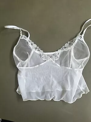 WICKED WEASEL Daisy 1105 Cami Top White Size S • $59.99