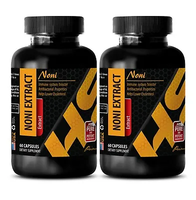 Immune Support Supplement - NONI EXTRACT 500MG - Noni Only - 2 Bottles • $38.48