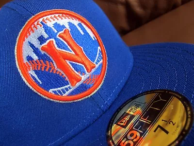 New York Mets All-Star Game Nas New Era 59FIFTY Fitted Cap 7 1/2 Illmatic Knicks • $249.99