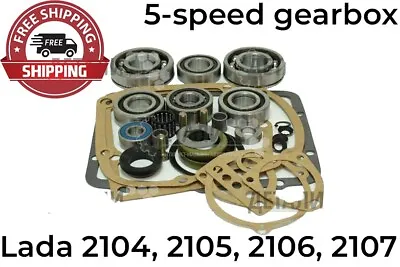 Repair Kit Bearing Kit For Gearbox With 5 Speed Vaz Lada 2104 2105 2106 2107 • $139.02