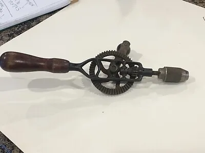 Vintage Hand Egg Beater Drill - Wood Working • $7.97