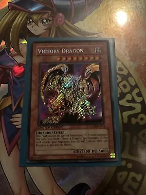 Yugioh! Victory Dragon JUMP-EN011! Secret Rare Limited Edition Near Mint! • $13.90