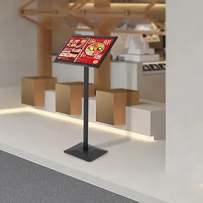 Menu Stand Catalogue Browser Floor Stand Lectern Stand Brochure Menu Holder Rack • $71.25