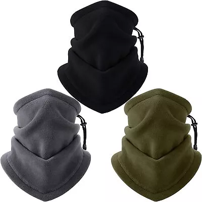 Winter Fleece Face Mask Scarf Balaclava Neck Warmer Gaiter Ski Windproof Bandana • $8.99