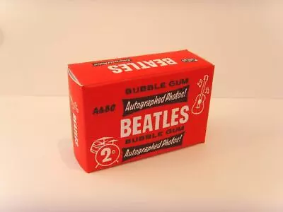 THE BEATLES (AUTOGRAPHS) 1st Series- A&BC - Custom Gum Cards Display Box. • £5.99