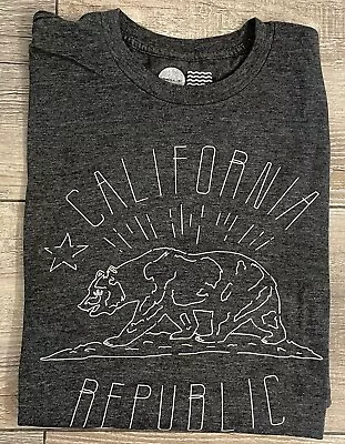 O'Neill Men's  Charcoal Gray Tshirt California Republic Size XL • $9.99