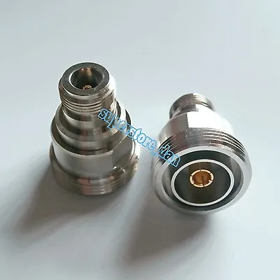 Adapter L29 7/16 DIN Female Jack To N Female RF Coaxial Connector Straight F/F • $8.08