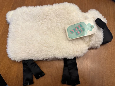 $14.99 • Buy *NEW Sheep Covered Hot Or Cold Water Bottle By WOOF & POOF Hot Bots