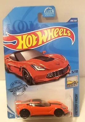 Hot Wheels Corvette C7 Z06 Factory Fresh Orange NOC • $4.99