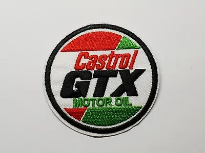 Quality Iron/Sew On Castrol GTX Patch Biker Motor Oil Racing • $6.99