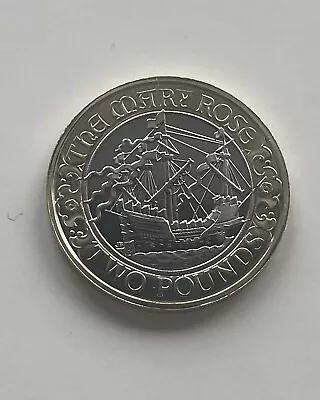 2011 Mary Rose BUNC £2 Two Pound Coin (From Royal Mint UNC Annual Set) • £23.99