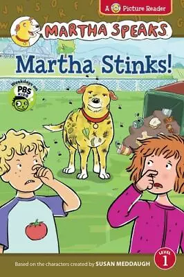 Martha Stinks!; Martha Speaks Green Light- 9780544096622 Hardcover Karen Barss • $4.81