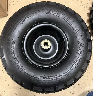 Single Gorilla Carts Wheel And Tire 15x5.00-6 • $50