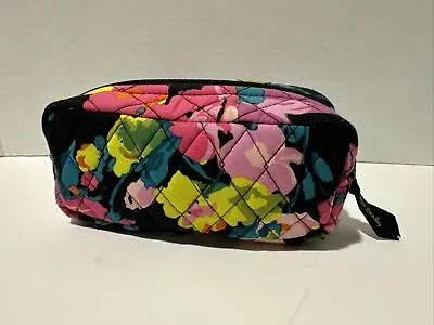 Vera Bradley Brush And Pencil Bag Case Pouch Hilo Meadow - 7.5”x3.5”x2.5” • $10.99