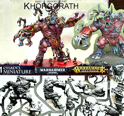 CHAOS DAEMONS Of KHORNE KHORGORATH~HELLBRUTE~Games Workshop Warhammer 40K/Sigmar • $84.08