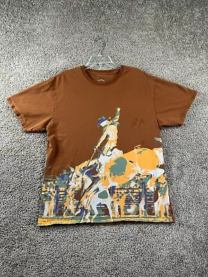 Urban Outfitters BDG Rodeo Shirt Mens Large Big Cowboy Western Print Casual * • $19.99