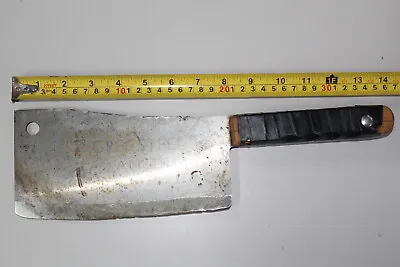 GREGSTEEL AUSTRALIA - BUTCHERS CLEAVER KNIFE Vintage Meat Large • $100