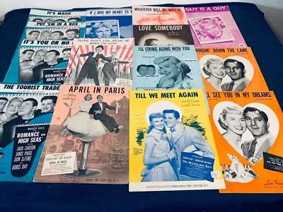 14 Doris Day Movies Lot  On Moonlight Bay.  The Tourist Trade Sheet Music • $11.99
