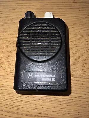 Motorola Minitor IV Voice Pager UNKOWN FREQUENCY - TESTED • $50