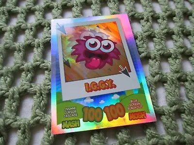 Moshi Monsters Mash Up! **RAINBOW** Foil - IGGY Ultra Rare! Moshlings 100 Card • £42.49