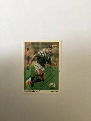 £1.20 • Buy JOHN ALDRIDGE ( Republic Of Ireland ) Signed Card.